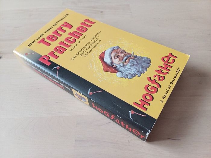 Hogfather by Terry Pratchett (Discworld Christmas Fantasy American Edition Paperback 2014)
