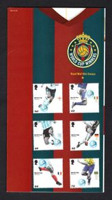 2006 Great Britain World Cup Football/ Soccer Winners Commemorative Stamps Presentation Pack