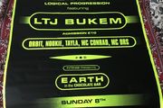 Dublin Gig Poster - Drum &amp; Bass - LTJ Bukem/Logical Progression/Good Looking Records - POD