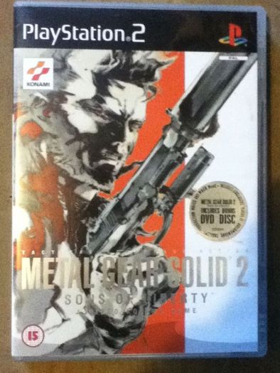 Metal gear solid 2 ps2