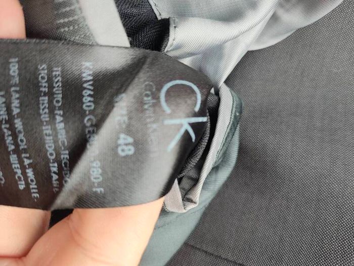 Calvin Klein Super Fine Italian Wool Blazer