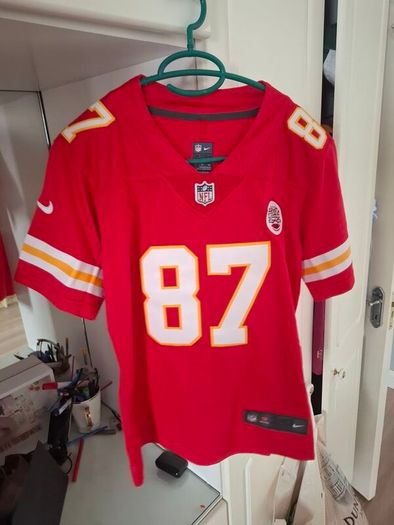 Custom Taylor Swift / Travis Kelce Kansas City Chiefs Jersey - Women's Small/meduim