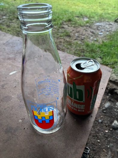 Dublin Millennium milk bottle