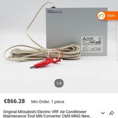 air conditioning diagnostic tool for mitsubishi split + vrv city multi units  1Pc. CMS-MNG CMS-MNG-E Air Conditioner Motor Tester System MN Converter