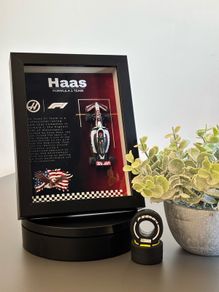 Formula 1 - HAAS F1 Team Frame - 1:64 Replica, Gift, Collectibles