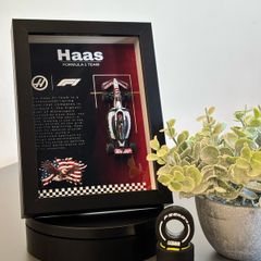 Formula 1 - HAAS F1 Team Frame - 1:64 Replica, Gift, Collectibles