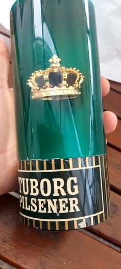 Tuborg pilsner font ,,sold as is ,see pictures for condition, used ,lovely advertising display item,,nice in any home bar or man cave pub restaurant ,