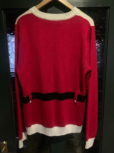 Funky Christmas Santa Jumper Size L