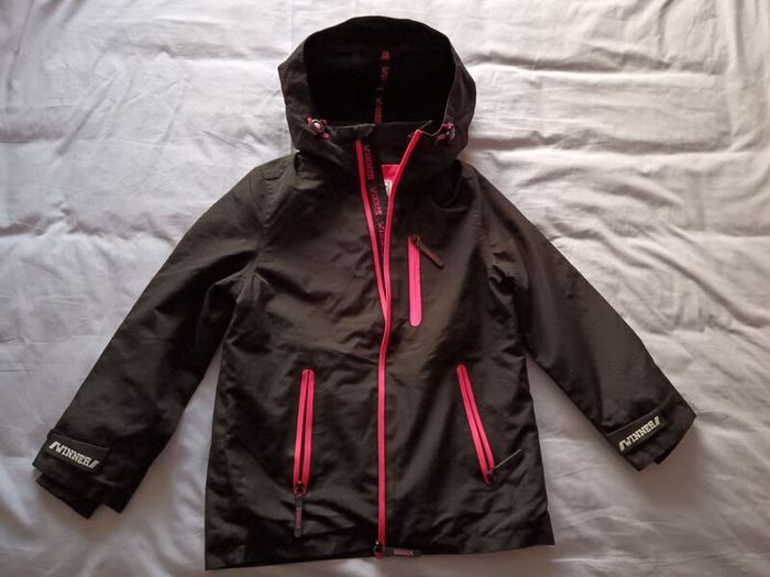 M&S girls waterproof jacket 7 to 8