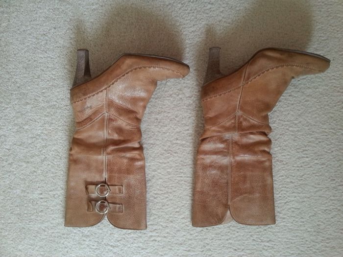 Pepe Jeans Tan Boots - Size 4