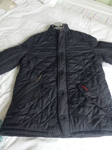 Price Drop, Barbour, Boys Powell Navy Jacket, Xxl, Age 14/15