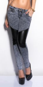 jeans_with_leather_look_trim_rhineston__Color_GREY_Size 38-40