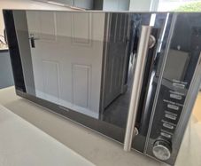 Kenwood Silver Microwave