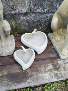 Heart Birdbaths EG108