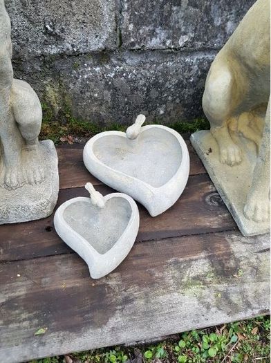 Heart Birdbaths EG108
