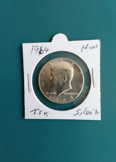 Jfk Silver Half Dollar  &  Silver  Coins