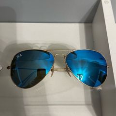 Ray Ban Aviator Mirror Blue