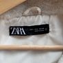 Cream fur gillet with hood Zara size small Image 2