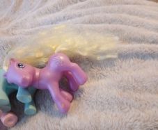 Wisteria my little pony 2002 glitter hair