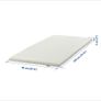 Standard single IKEA mattress pad Image 2