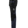 Blaklader work trousers 34R 4 way stretch navy/ black Image 4