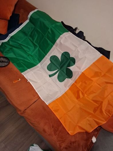 Ireland flag 5 x 3 ft For World Cup C.O.Y.B.I.G