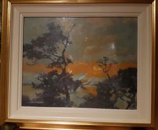 "Kerry Sunset"- Oil Painting by John Skelton Snr. 2004.