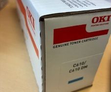 OKI Toner Cyan C610 44315307 6000 pages