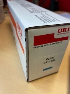 OKI Toner Cyan C610 44315307 6000 pages