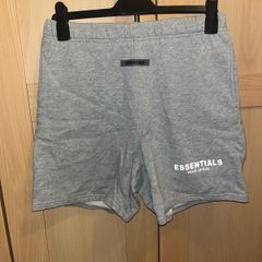 Grey essentials fear of God shorts size medium