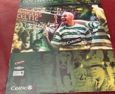 Old 2004 Celtic match Program v Rangers