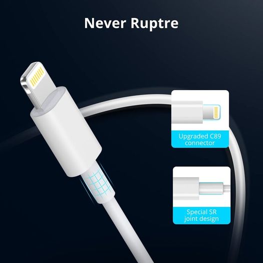 SB C to Lightning Cable 1M [Apple MFi Certified] iPhone Fast Charger Cable USB-C Charging Cord for iPhone 13/12/12 PRO Max/12 Mini/11/11PRO/XS/Max/XR/X/8/8Plus/iPad