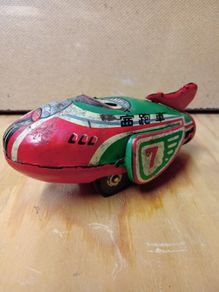 Rocket Racer Tin Toy 1970s