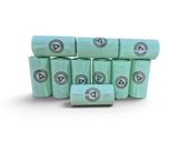 Agpack Compostable Poo Bags - 10 x rolls - 15 bags per roll