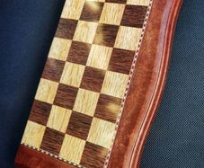 Vintage Plastic travel Chess and checkers set made in Spain