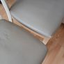 2 x Dining chairs EZ Living dining chairs Bentley Designs Montreux leather seat Image 5