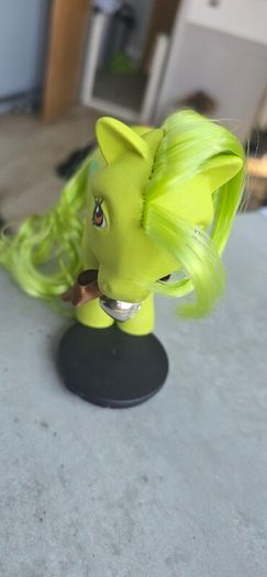 Custom Hand Painted Dinosaur using a 1982 MLP G1 My Little Pony