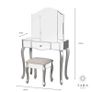 Dressing table/vanity and mirror Image 2