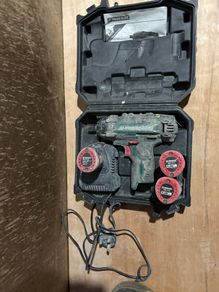 Parkside PDSSA 12 A1 Combi Screwdriver/Impact Driver(faulty) and (3) 12V Batteries