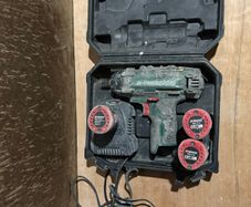 Parkside PDSSA 12 A1 Combi Screwdriver/Impact Driver(faulty) and (3) 12V Batteries