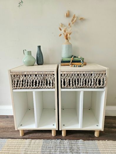 Boho Bedside tables