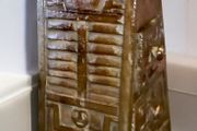 Unique handcarved large pyramid storage box