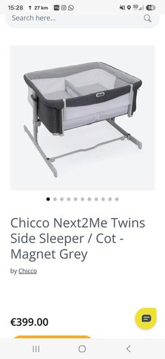 Chicco Twin next to me