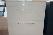 Special Offer Brand New White Gloss 800mm Wide Vanity Unit with tap