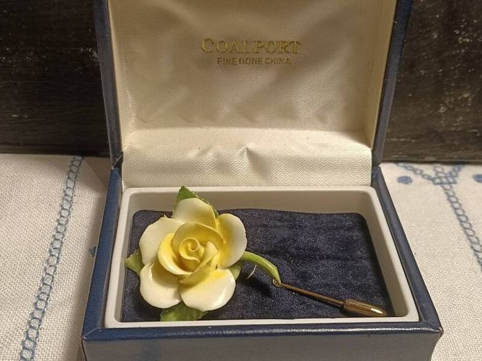 Coalport Vintage Fine Bone China Stickpin