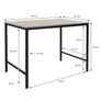 3 Piece Dining Table & Bench Set  FREE DELIVERY Image 2