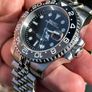 Seiko Bruce Wayne GMT Automatic Watch Mod Image 2