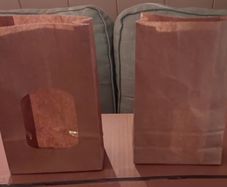 500 Kraft Bakery Bags With Window