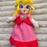 Nintendo Super Mario Princess Peach Plush approx. 20 cm. Used Please see photos Image 2