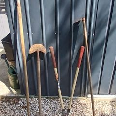 Old garden tools x four